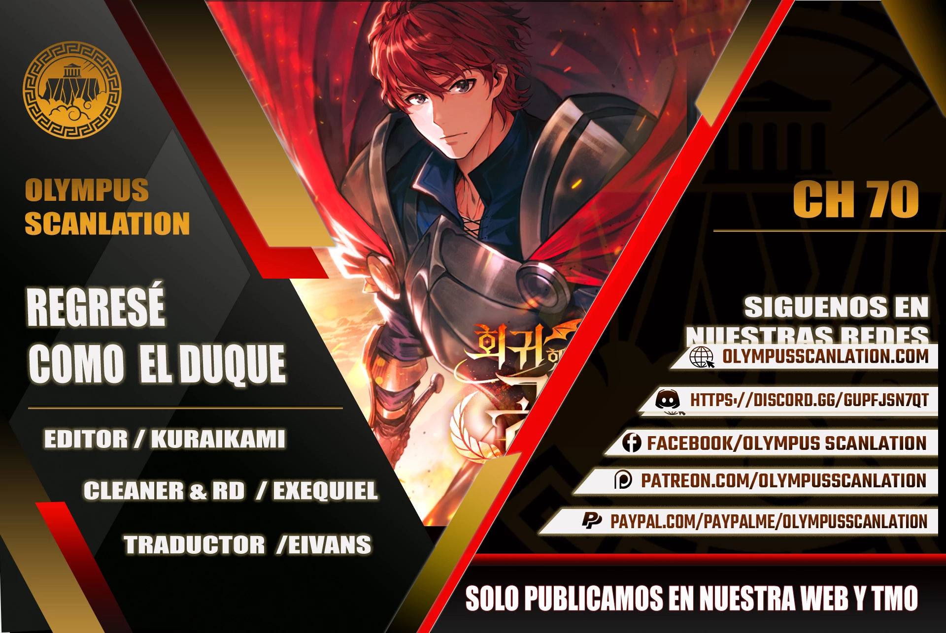 Regresé como el Duque > Capitulo 70 > Page 01